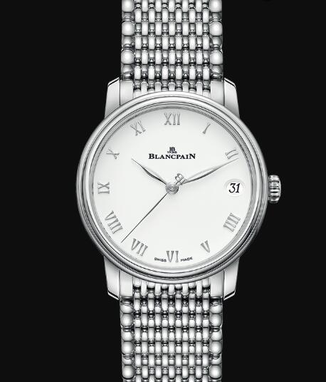 Review Blancpain Villeret Watch Review Villeret Women Date Replica Watch 6127 1127 MMB - Click Image to Close